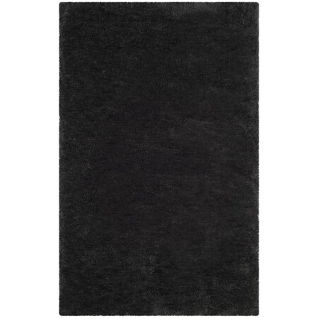 Safavieh 6 X 9 Ft. Sheep Shag Hand Woven Medium Rectangle Area Rug, Charcoal SSG120C-6